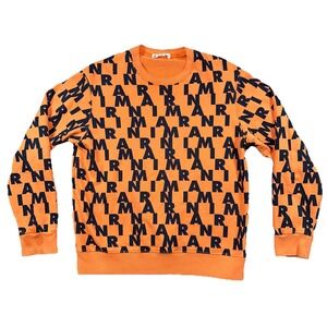 Marni‎ Sweater Youth 12Y Crewneck Pullover All Over Print 2023 Kids Designer Top